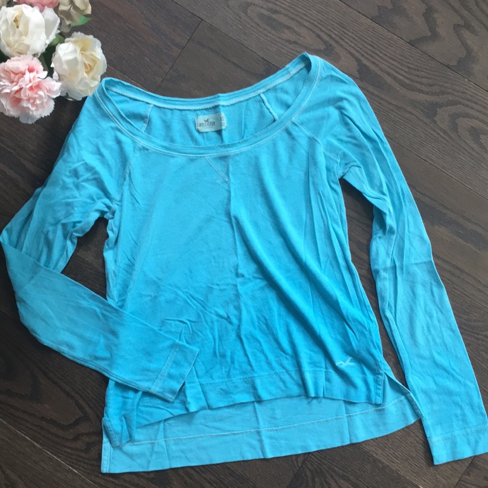 Hollister Hi Low Long Sleeve Shirt